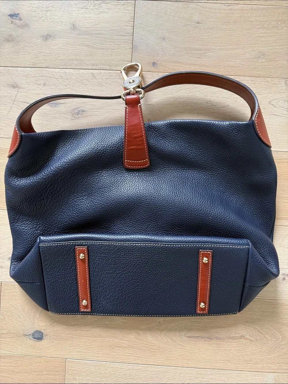 Dooney & Bourke pebbled navy